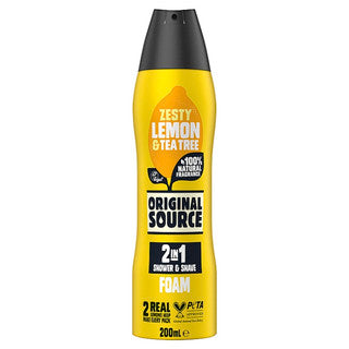 (200ml x 6) ORIGINAL SOURCE FOAM - LEMON & TEA TREE  (wsl)