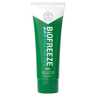 (118ml x 6) BIOFREEZE - PAIN RELIEF GEL TUBE