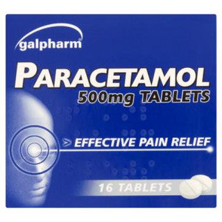 (16's x 12) GALPHARM PARACETAMOL TABLETS 500mg