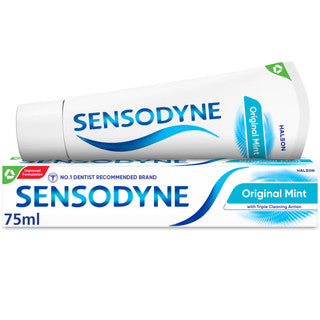 (75ml x 12) SENSODYNE TOOTHPASTE - DAILY CARE ORIGINAL MINT