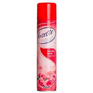 (300ml x 12) INSETTE AIR FRESHENER - SUMMER ROSES