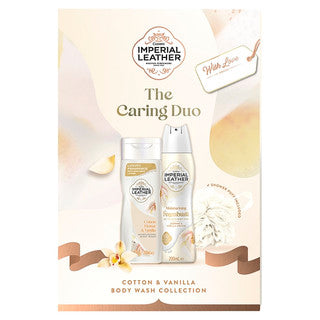 (2pk+GIFT x 6) IMPERIAL LEATHER WASH GIFT - CARING DUO (wsl)
