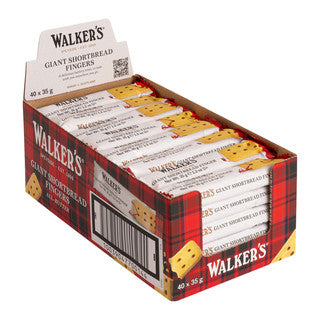 (35g x 40) WALKERS GIANT SHORTBREAD FINGER (SINGLE)